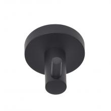 Ellen Lighting and Hardware Items 3902BLK - SKIYLINE ROBE HOOK BLACK