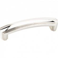 Ellen Lighting and Hardware Items 519-96NI - DELGADO 4-1/4" Overall Length Cabinet Pull.