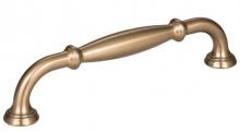 Ellen Lighting and Hardware Items 658-192SBZ - Tiffany 7-9/16" CtC/ 8.375" Overall Handle Cabinet Pull in Satin Bronze