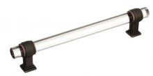 Ellen Lighting and Hardware Items BP36656CORB - Glacio 6-5/16 Inch Center to Center Bar Cabinet Pull IN OIL RUB BRONZE