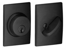 Ellen Lighting and Hardware Items B60CEN622 - CENTURY DEADBOLT IN MATTE BLACK