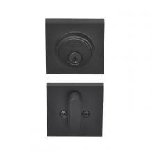 Ellen Lighting and Hardware Items TIB10615BLK - TIBURON SQUARE DEAD BOLT