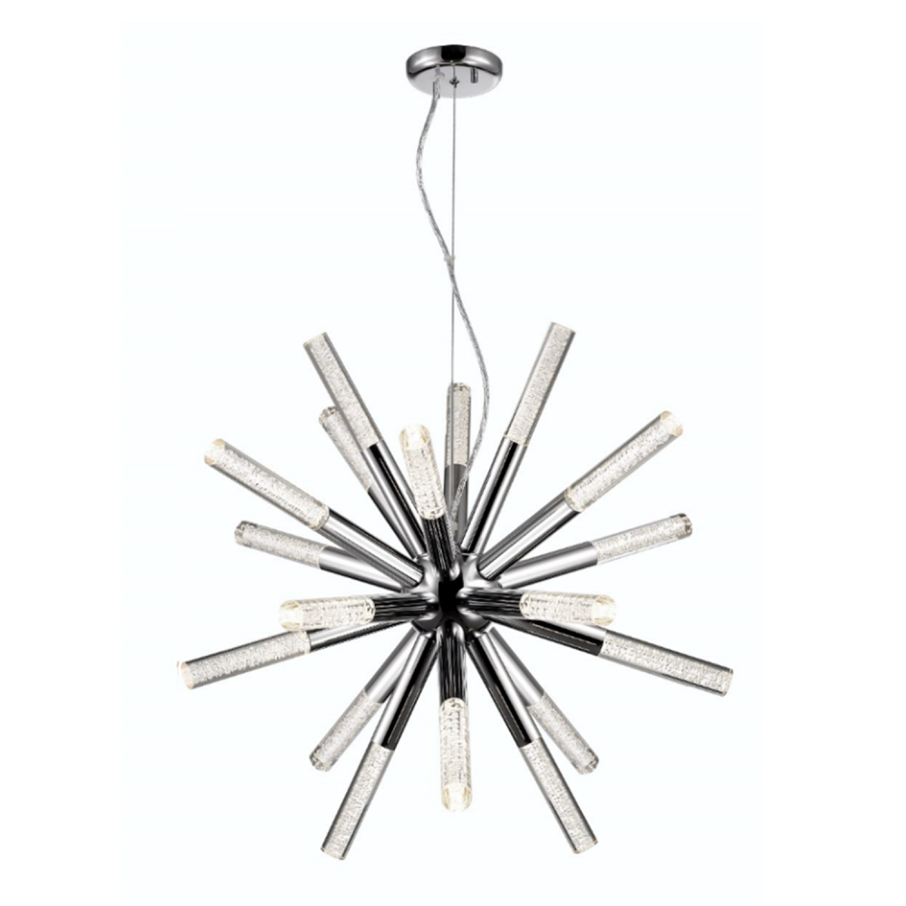 18-Light LED 27&#34; Modern Sputnik