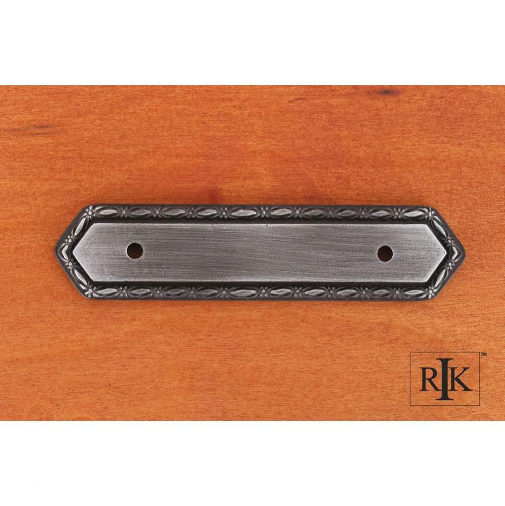 Deco-Leaf Edge Pull Backplate