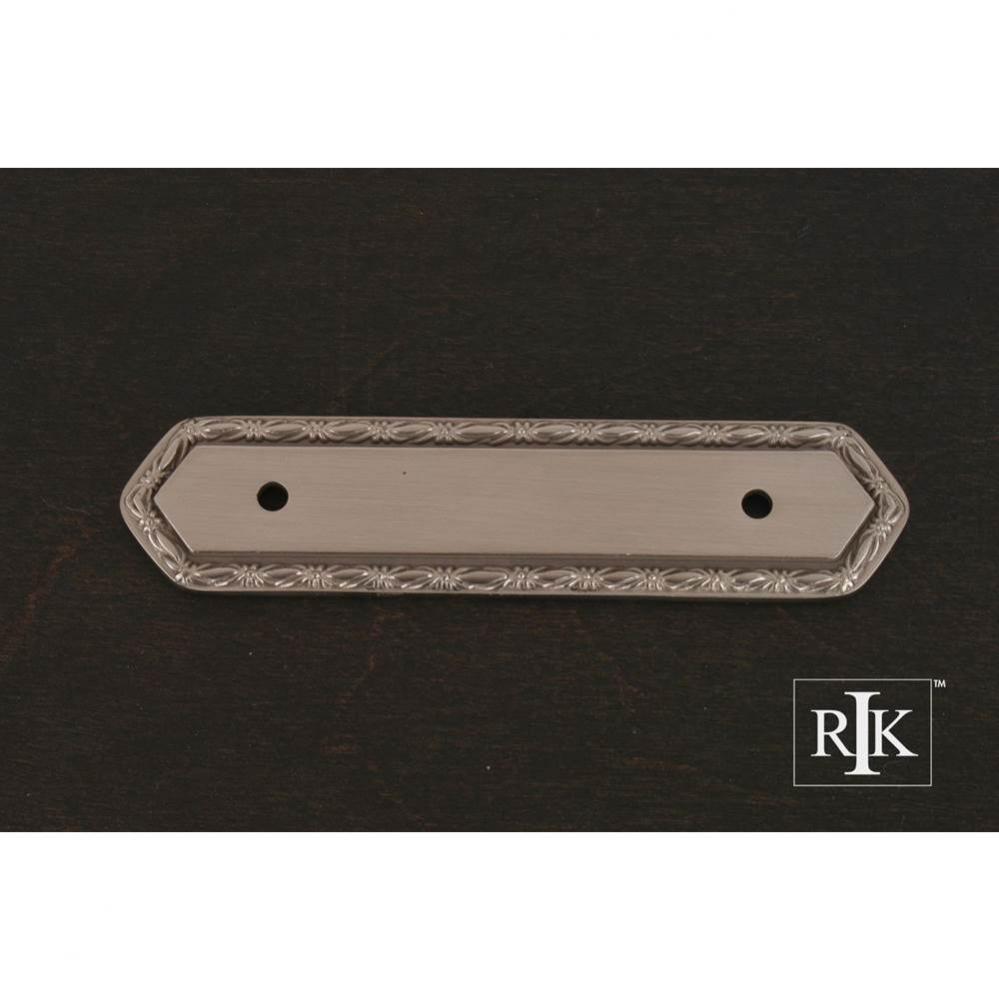 Deco-Leaf Edge Pull Backplate