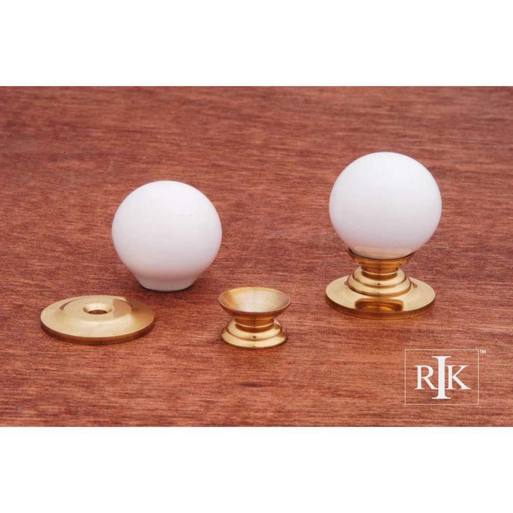 Small Globe Porcelain Knob