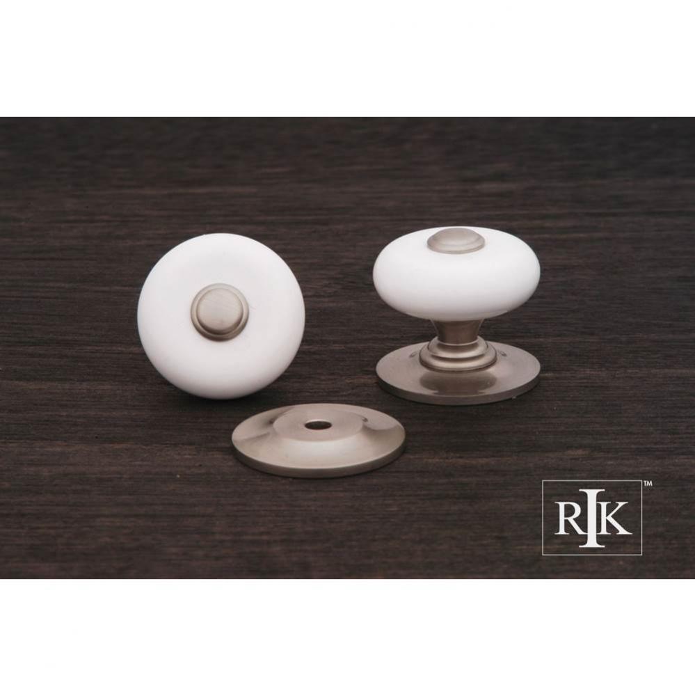 Large Porcelain Knob with Tip