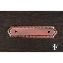 RK International BP 7813 DC - Rope Pull Backplate