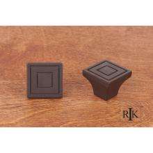 RK International CK 770 RB - Large Contemporary Square Knob