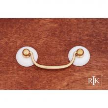 RK International CP 351 - Porcelain Plain Ends Bail Pull