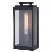 Vaxcel International T0705 - Hampton 6-in. Outdoor Wall Light Textured Black