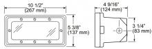 Acuity Brands 4451 A LED WHT30K MVOLT LPI BZ - Step Light, Aluminum, LED, 3000K, 120V-2