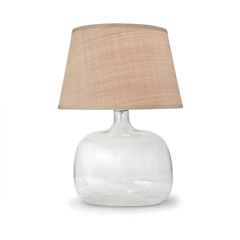 Regina Andrew Seeded Oval Glass Table Lamp