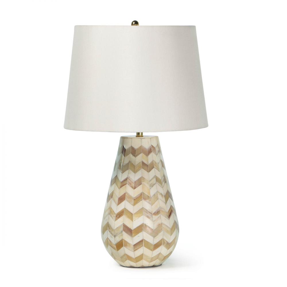 Regina Andrew Cassia Chevron Table Lamp (Natural