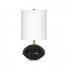 Regina Andrew 13-1631 - Regina Andrew Nyx Travertine Mini Lamp (Black)