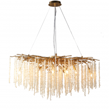 Terracotta Lighting H22102-9 - Alpine Villages Spring Creek Chandelier