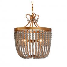 Terracotta Lighting H7126-3AG - Darcia large Chandelier in Antique Gold