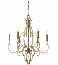 Minka Metropolitan N6557-690 - Magnolia Manor - 6 Light Chandelier