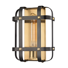 Hudson Valley 6901-AOB - 1 LIGHT WALL SCONCE