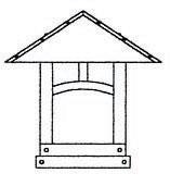 16&#34; evergreen column mount without overlay (empty)