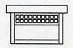 Arroyo Craftsman GCM-8GW-BK - 8" glasgow flush ceiling mount