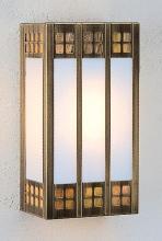 Arroyo Craftsman GSADA-12GW-BK - 12" glasgow "ada" sconce