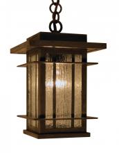 Arroyo Craftsman OPH-7AM-BK - 7" oak park pendant