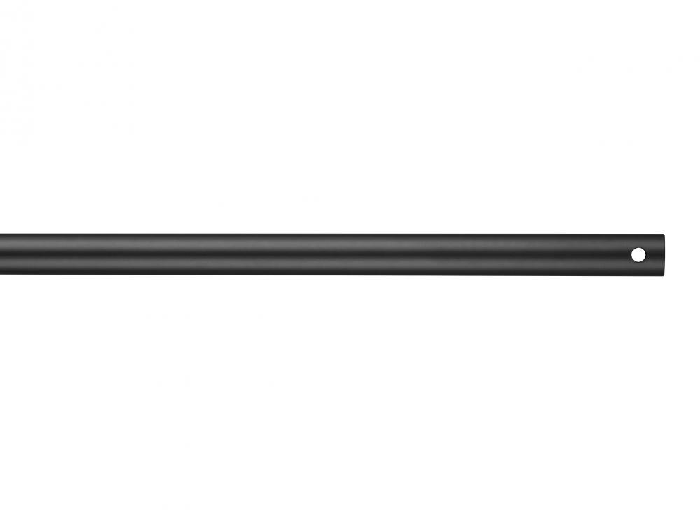 36&#34; Downrod in Midnight Black