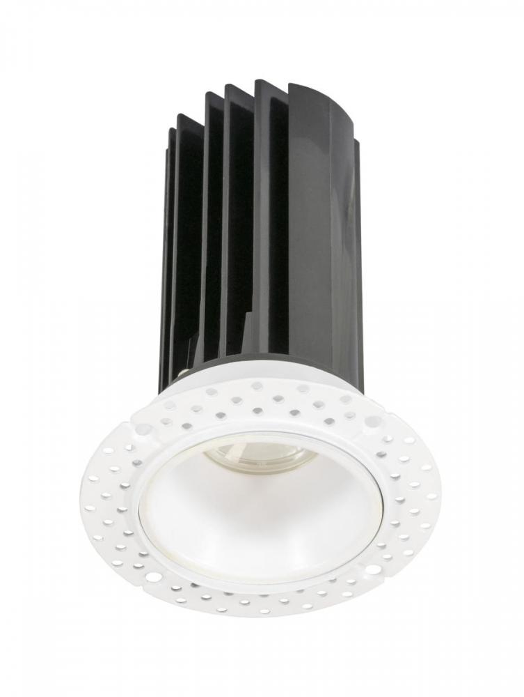 JESCO Downlight LED 2&#34; Miniature Trimless Recessed with Remote Driver 15W 5CCT 90CRI WH