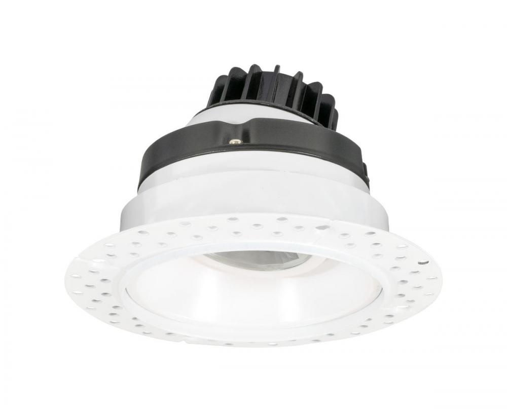 JESCO Downlight LED 2&#34; Gimbal Miniature Trimless Recessed with Mud-in Flange and Remote Driver 8