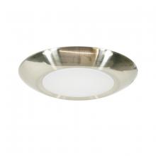 Jesco CM405RA-M-3090-BN - JESCO Flush Mount LED 6" Round Disk 15W 3000K 90CRI BN