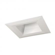 Jesco RLT-6003-WH-WH - 6 Inch Standard Square Step Baffletrim