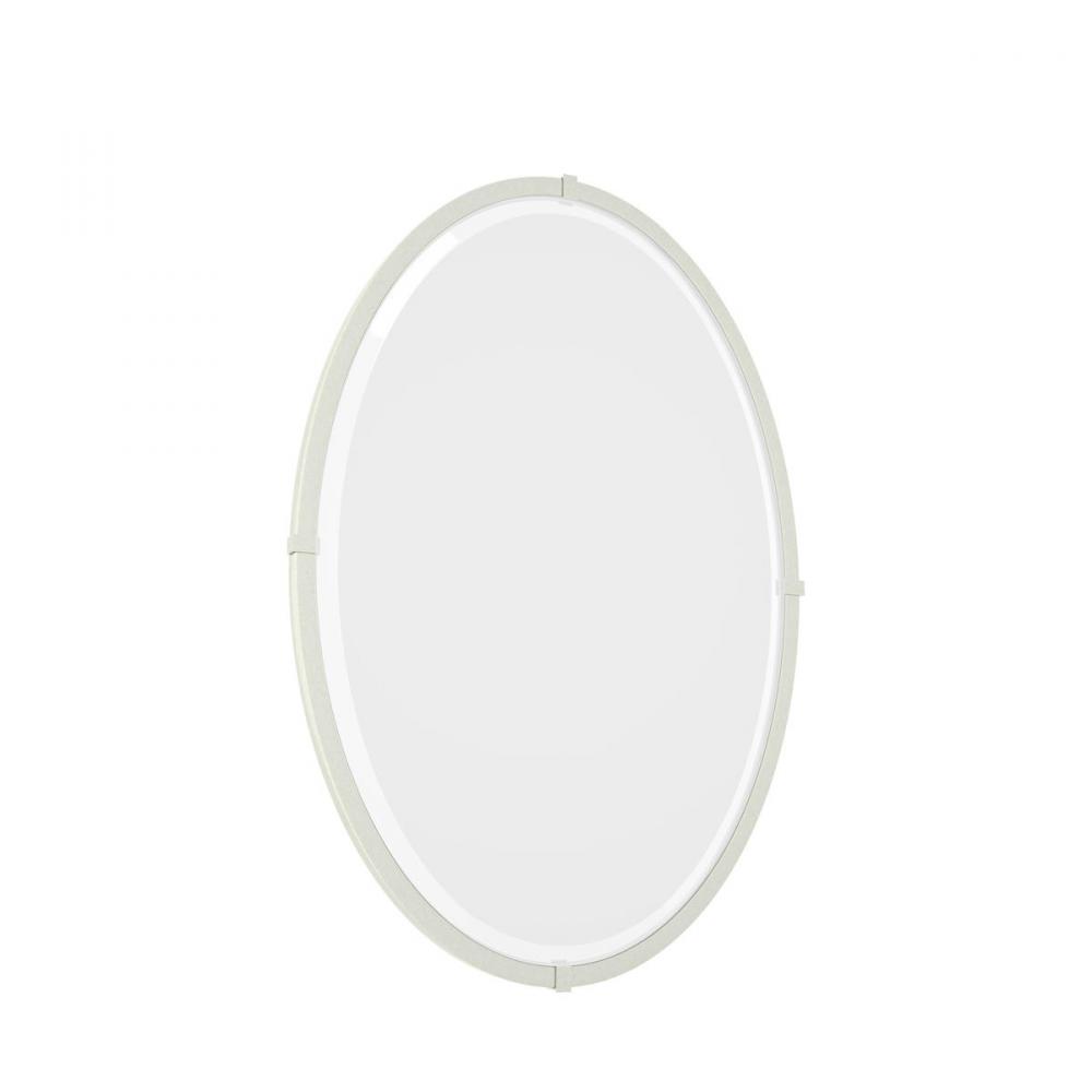 Beveled Oval Mirror