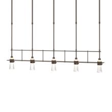 Hubbardton Forge 137725-SKT-SHRT-05-ZM0343 - Erlenmeyer 5 Light Pendant