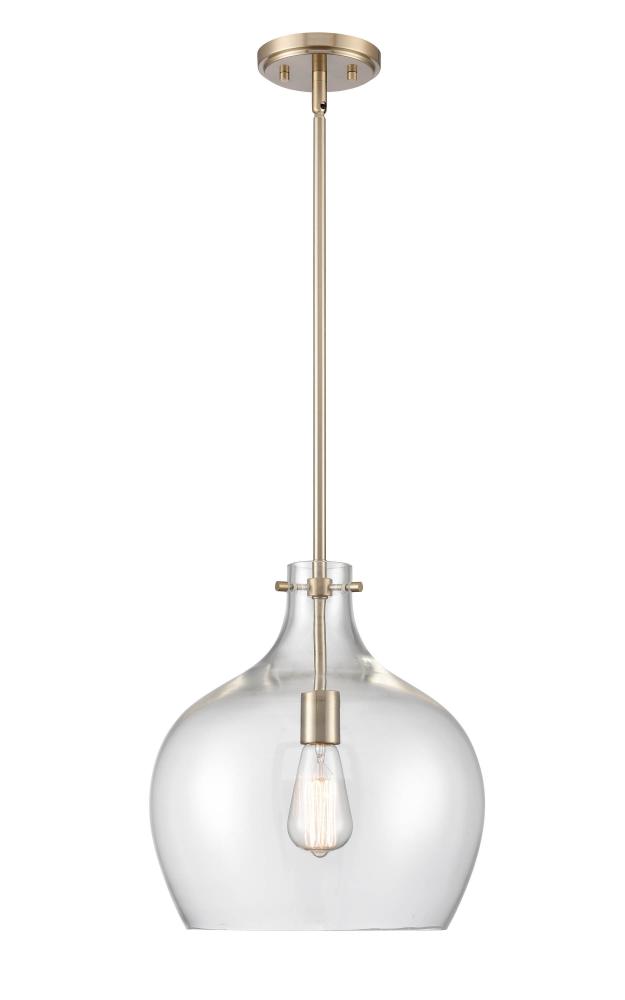 1-Light Pendant light Modern Gold