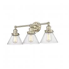 Millennium 4143-MG - Eyden 3-Light Vanity Modern Gold