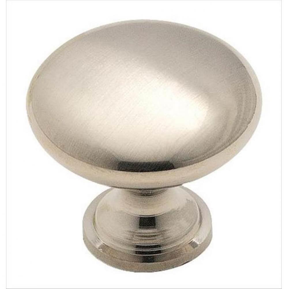 Allison Value 1-3/16 in (30 mm) Diameter Brushed Chrome Cabinet Knob