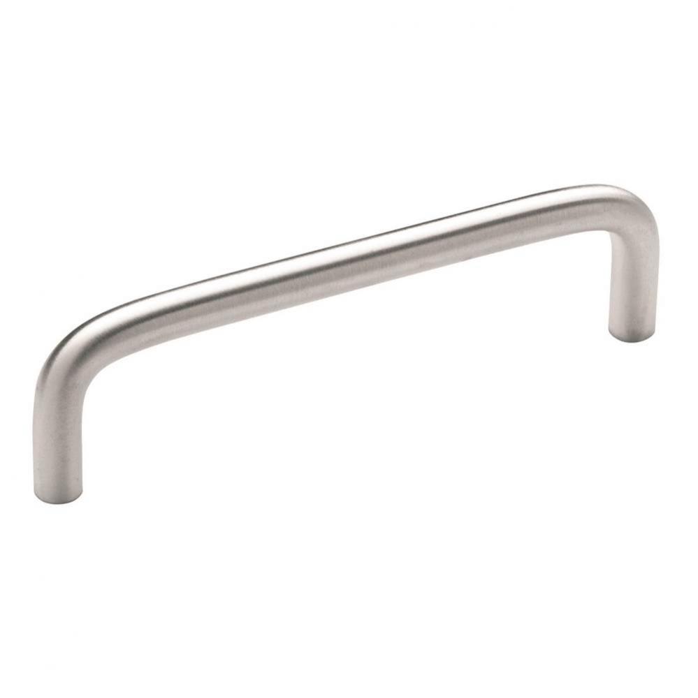 Allison Value 4 in (102 mm) Center-to-Center Brushed Chrome Cabinet Pull