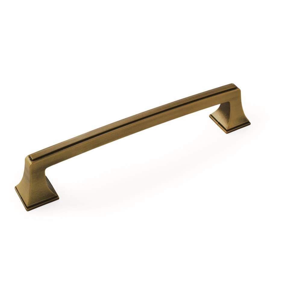 Mulholland 8 in (203 mm) Center-to-Center Gilded Bronze Appliance Pull