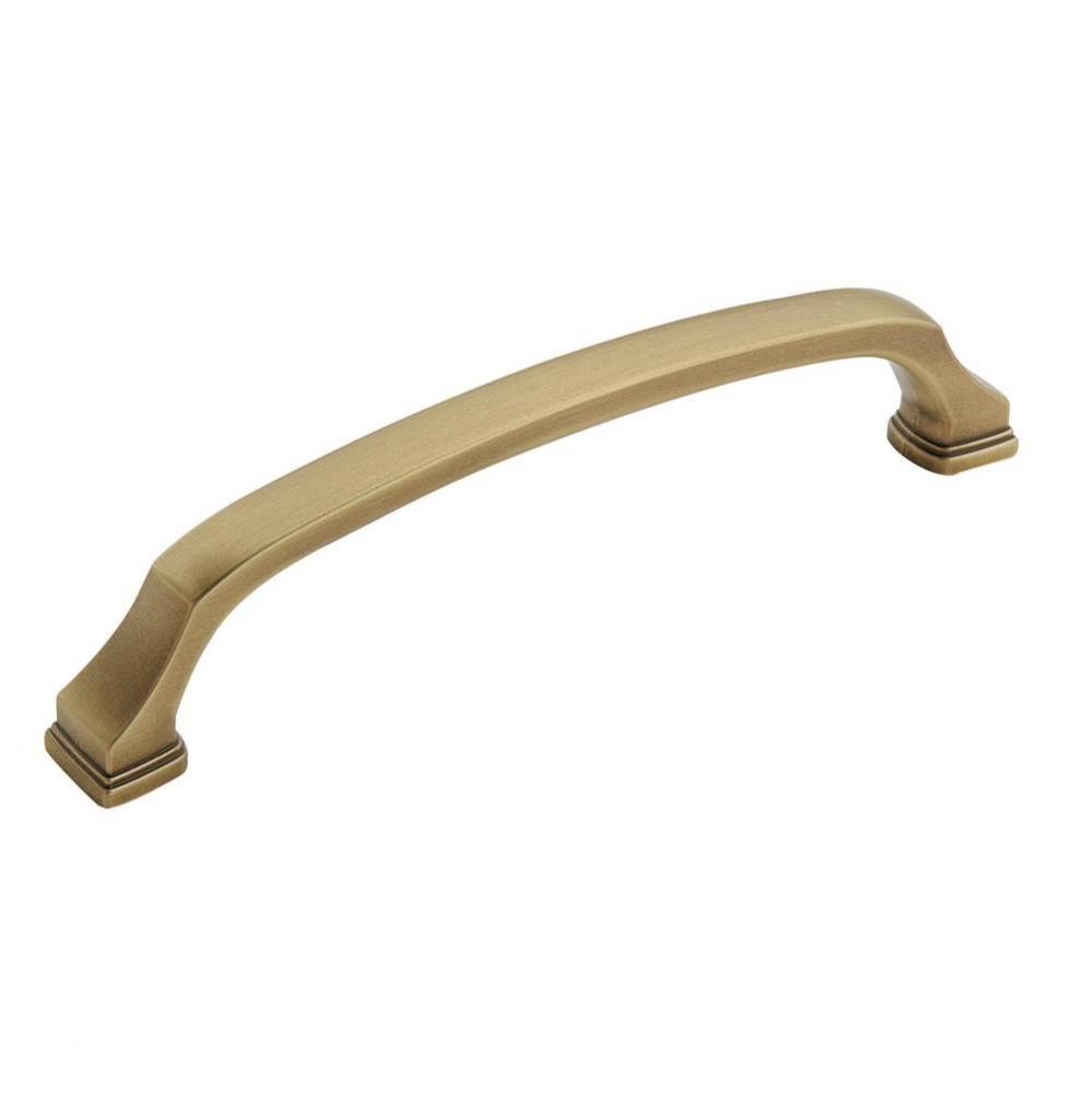 Revitalize 6-5/16 in (160 mm) Center-to-Center Gilded Bronze Cabinet Pull