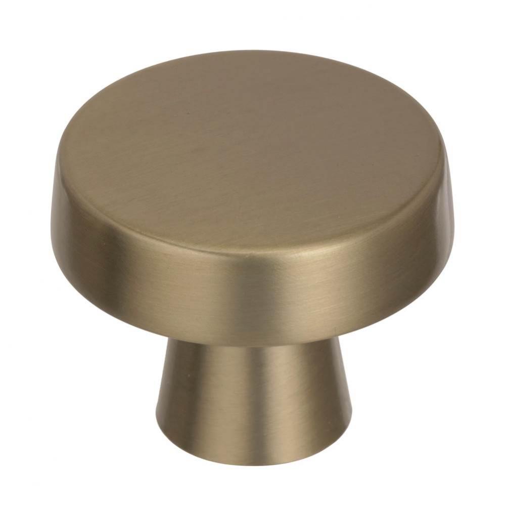 Blackrock 1-5/8 in (44 mm) Diameter Golden Champagne Cabinet Knob