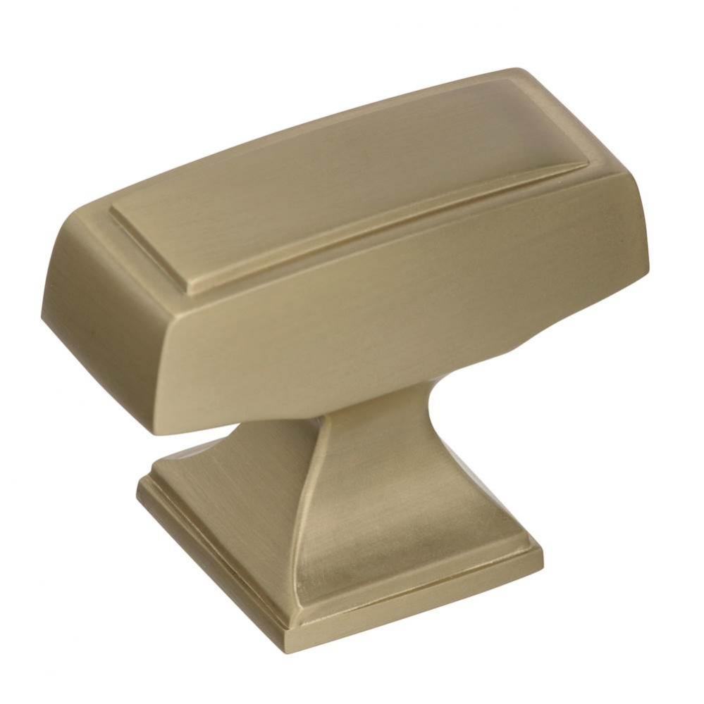 Mulholland 1-1/2 in (38 mm) Length Golden Champagne Cabinet Knob