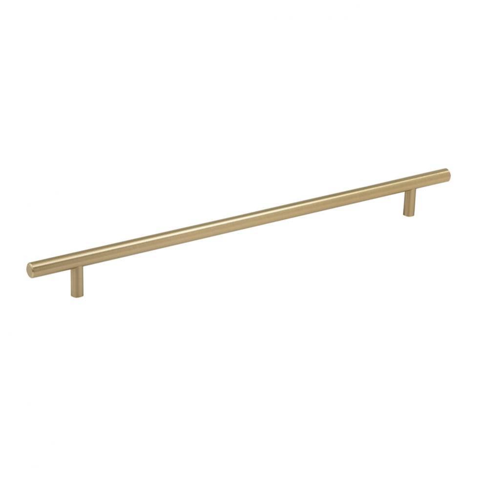 Bar Pulls 12-5/8 in (320 mm) Center-to-Center Golden Champagne Cabinet Pull