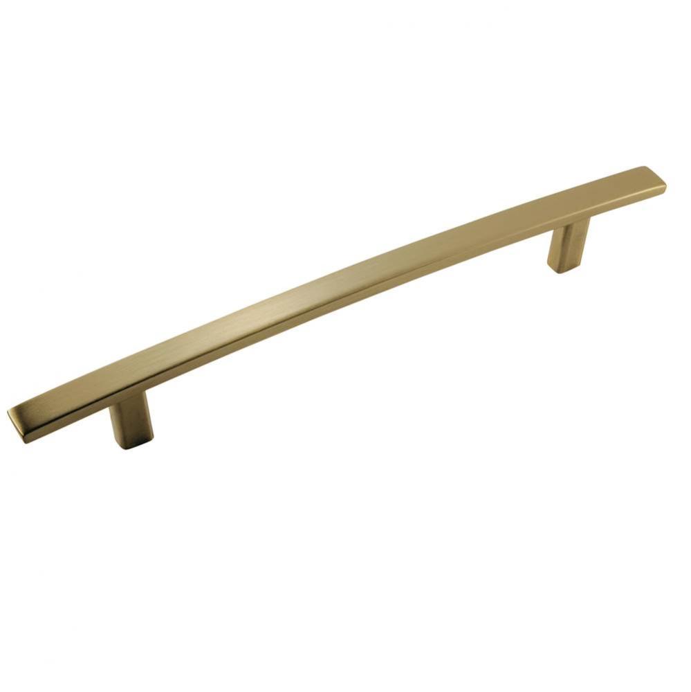 Cyprus 6-5/16 in (160 mm) Center-to-Center Golden Champagne Cabinet Pull