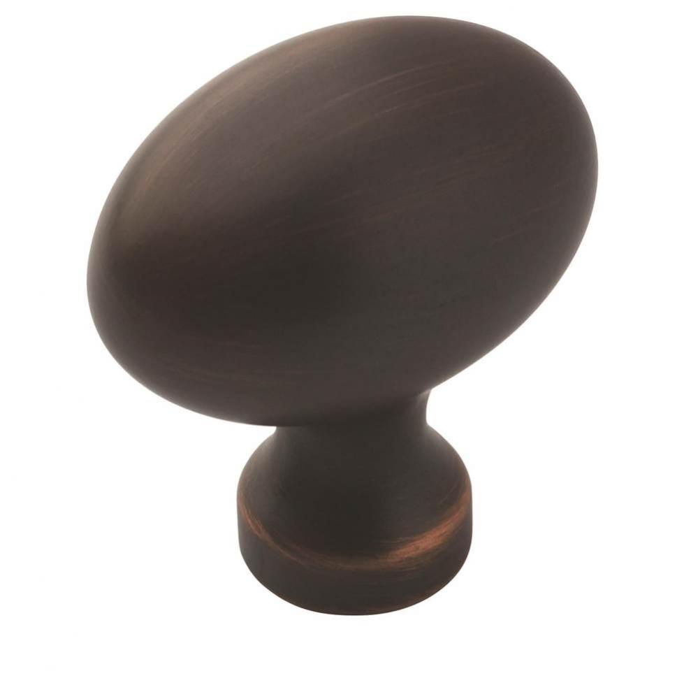 Allison Value 1-3/8 in (35 mm) Length Oil-Rubbed Bronze Cabinet Knob