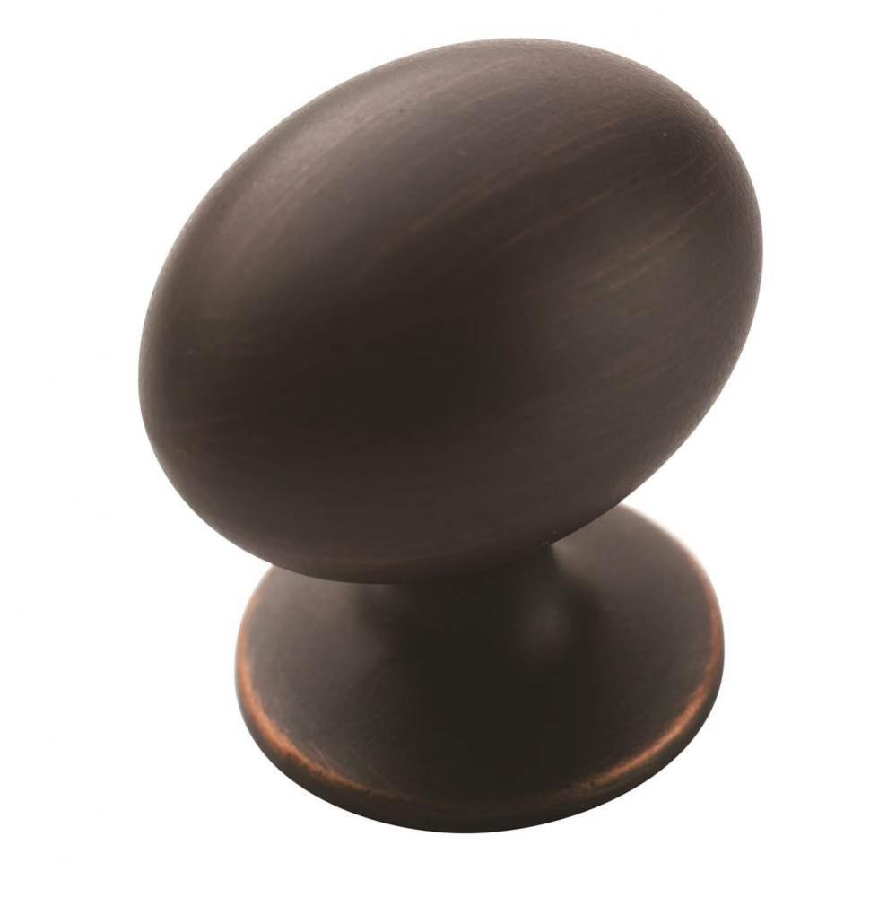 Allison Value 1-3/8 in (35 mm) Length Oil-Rubbed Bronze Cabinet Knob