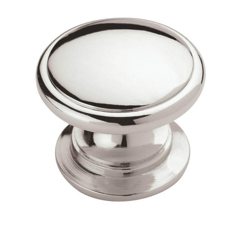 Allison Value 1-1/4 in (32 mm) Diameter Polished Chrome Cabinet Knob