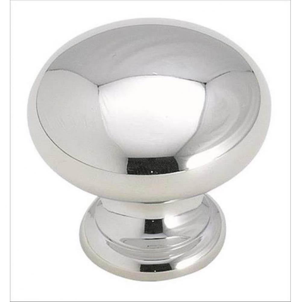 Brass Classics 1-1/4 in (32 mm) Diameter Polished Chrome Cabinet Knob