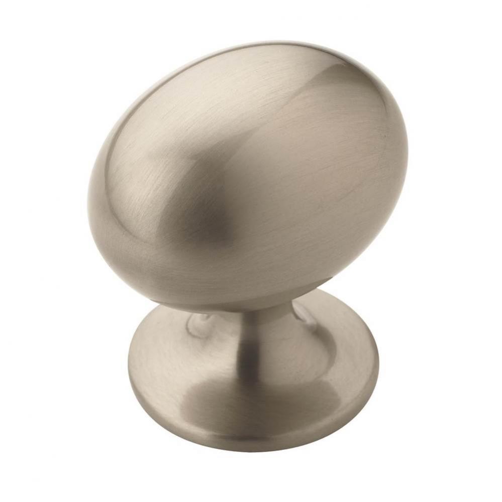 Allison Value 1-3/8 in (35 mm) Length Satin Nickel Cabinet Knob