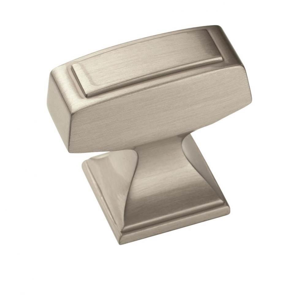 Mulholland 1-1/4 in (32 mm) Length Satin Nickel Cabinet Knob